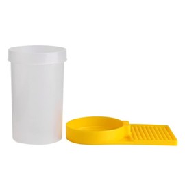 TOPINCN Plastic Bee Feeder Beekeeping Accessories Tools Beehive Drinking Bowl