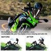 Windshield for NINJA500 SE 2024 2025, PSLER Windscreen Double Bubble