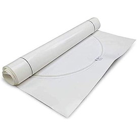 Zip-Up GIDS-1030576 H30X72-T2W Zipper Door, 30 in. X 72 in, White-1030576, 30" x 72", White