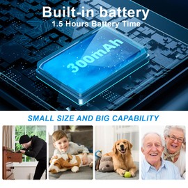 Smallest Wireless WiFi Battery Camera,HD1080P Remote Camera,Portable Video Recording Live Feed,Smart Home Baby Monitor with Night Vision,Motion Detection,Cloud Storage for Security with iOS Android