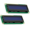 Hailege 2pcs DC3.3V HD44780 1602 16x2 Letters LCD Display Adapter
