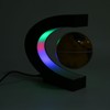 Magnetic Levitation Globe Golden Built in LED Frosted Texture C