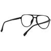 Zeelool Unisex Classic TR90 Aviator Eyeglasses Frame with Non-prescription Clear