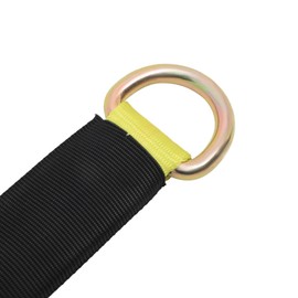 SCITOO - (4 Pk) Auto Hauler Car Flatbed Tie Down Kit Lasso Wheel Ratchet Straps w/Chain