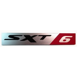 24Designs Compatible SXT Sxt6 Stick on Emblem Replacement for Dodge Vehicles