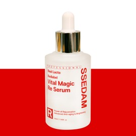 Cedam Red Label Real Lacto Lyserum 50ml Apple Exosome Radiance PDRN Elasticity Moisturizing Ampoule / 쎄담 레드라벨 리얼락토 리세럼 50ml 사과엑소좀 광채 PDRN 탄력 보습 앰플