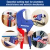 WORKPRO Ratchet PVC Pipe Cutter Tool, Up to 2-1/2", Pex