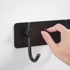 VAEHOLD Wall Hooks for Hanging, Black Coat Rack Wall Mount