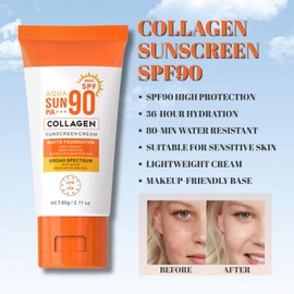 All Day Sun Protection SPF 90 for Face & Body – Non Greasy Formula, Waterproof & Sweat-Resistant, Once Daily Application, Facial Moisturiser, Travel-Friendly Size, SPF 90 Defence for Sensitive Skin
