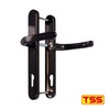TSS UPVC Door Handles Lever/Lever 92mm PZ (Centres) 210mm Screw