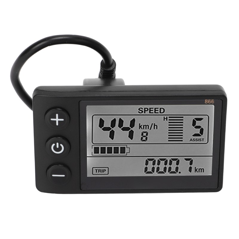 Electric Bicycle LCD Display Meter 24 36 48 52 60V