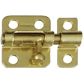 NATIONAL/SPECTRUM BRANDS HHI N213-405 2-Inch Bright Brass Barrel Bolt
