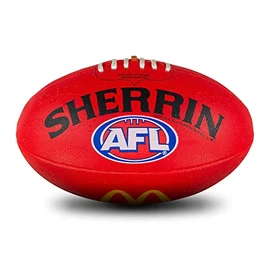 Sherrin AFL Replica All Surface Football, Red, Size 5