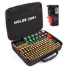 Battery Organizer Storage Case with Tester (BT168),Battery Holder Box Vault