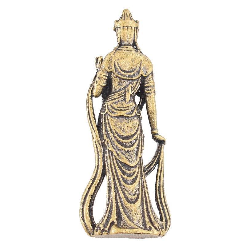 Kwan Yin Buddha Statue, Mini Size, Amulet, 2.0 inches (5
