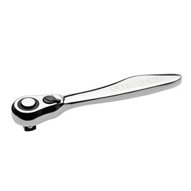 STRAIGHT 10-9830 Ratchet Wrench, 120 Gear, Short Handle Type, Insertion Angle 3/8 inch (9.5 mm)