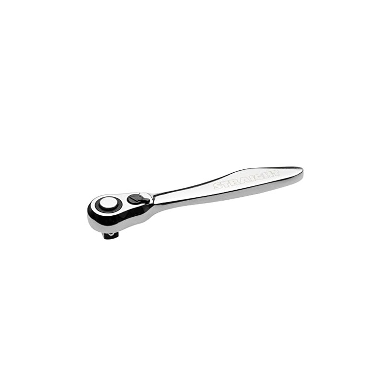 STRAIGHT 10-9830 Ratchet Wrench, 120 Gear, Short Handle Type, Insertion