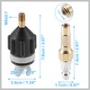RATCHROLL 1 Set Paddle Board Valve Adapter with America Type