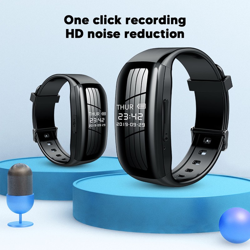 Digital Voice Recorder Watch HD Noise Reduction Voice Activated Recorder
