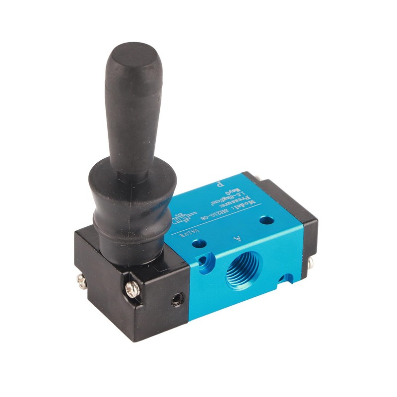 QANYEGN Two Way Manual Lever Valve, Pneumatic Control Switch, Manual