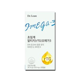 Dr.Lin Supercritical Altige Omega 3 1025mg x 30 capsules 1ea / 닥터린 초임계 알티지 오메가3 1025mg x 30캡슐 1개