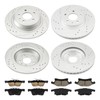 Torchbeam Front and Rear Brake Pad & Rotor Kit Brake