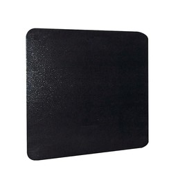 Plexon Stove Board - 32" x 28", Black, Steel - Fire Board for Wood Stoves, Pellet Stove Hearth Pad and Heat Protection