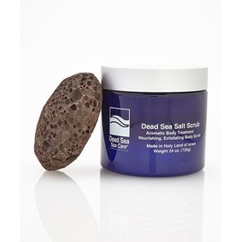24 oz Dead Sea Spa Care Dry Salt Scrub and Pumice Stone (Serenit Scent)