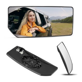 Compatible with Lower Toyota Tundra Passenger Side Mirror, 2022 2023 2024 2025, Power Heated, Lower Right Side Mirrors Replacement Glass