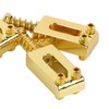 6 Pcs Electric Guitar Bridge Saddle Standard Zinc Alloy Guitar
