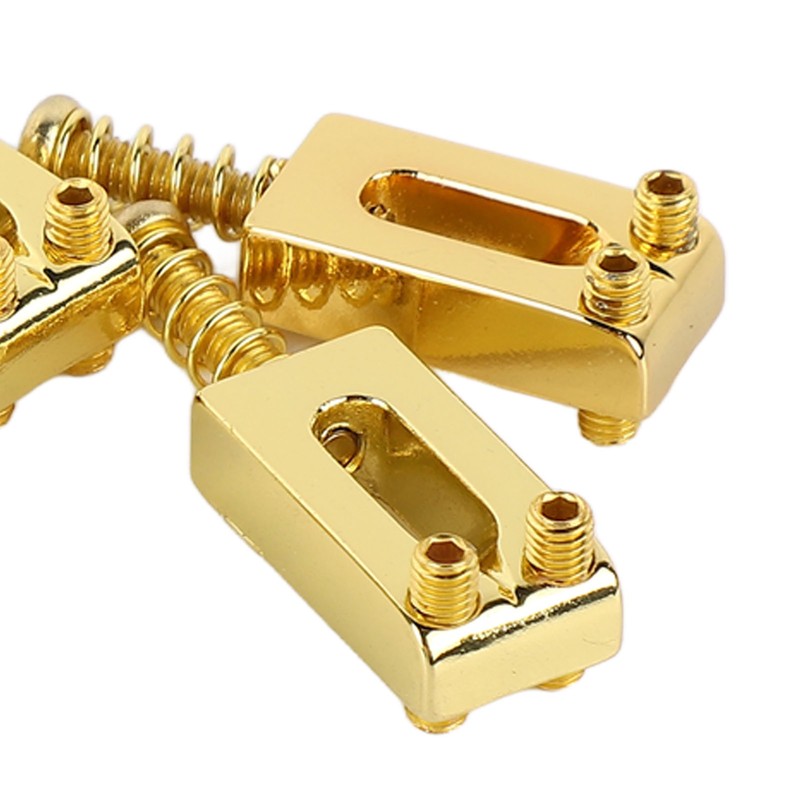 6 Pcs Electric Guitar Bridge Saddle Standard Zinc Alloy Guitar