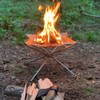 SRECNO Bonfire Mesh Fire Stand, Bonfire Stand, Mesh Sheet, Mesh