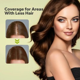 StyleShark Hair Fiber Powder (28g) - Premium Thickening Formula for Hairpiece Filler, Increasing Hair Density and Instant Volume, Styling Powder for Women & Men (Auburn)