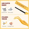 QUEWEL DIY Lash Extension Kit, 320 Pcs Lash Clusters 30D