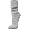 Paugos German Traditional Costume Socks with Cable Knit Pattern in