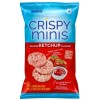 CRISPY MINIS Quaker Crispy Minis Ketchup Flavor Brown Rice Chips,