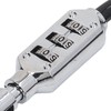 Asixxsix Motorcycle Helmet Lock, Heavy Duty Anti-Theft Pin Combination Carabiner