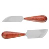 Leather Knife High Speed Steel Wooden Handle Easy Control Widely