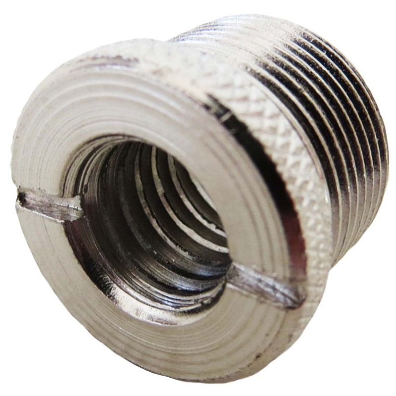 keepdrum MS60 Table Tripod Microphone Stand Gooseneck Chrome + Reducing