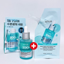 Anua PDRN pdrn hyaluronic acid capsule 100 serum 30ml+30ml / 아누아 피디알엔 pdrn 히알루론산 캡슐 100 세럼 30ml+30ml