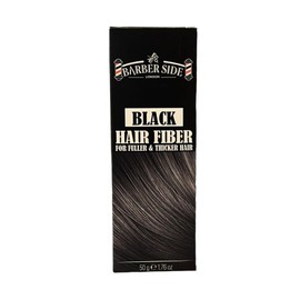ican Barber Side London Hair Fiber For Fuller & Thicker Hair Hair Loss Concealer for Men and Women Black 50g