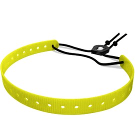 Replacement 3/4" Biothane Bungee Dog Collar Strap - Compatible with E-Collar Technologies and Dogtra Remote Training Collars, Adjustable for All Dog Neck Sizes - Wheel Lock Secure - Made in The USA