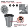 FOTRIC Newly upgraded Reusable Filter Cup for Cuisinart, Compatible with