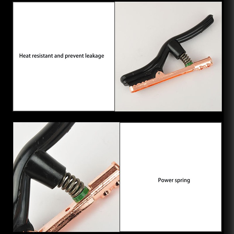Welding Electrode Holder 500A Assembly Parts Set Heavy Duty Jaw