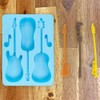 Fairly Odd Novelties 4 Pack Guitar Ice Cube Tray, One
