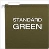 Pendaflex 4152X3 Hanging Folders, 3-Inch Capacity, Letter, 25/BX, Standard Green
