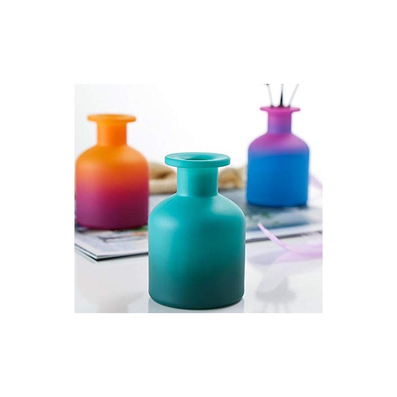 QUUPY 1PCS 150ml/5oz Glass Diffuser Bottle Jars Pot Exquisite Essential