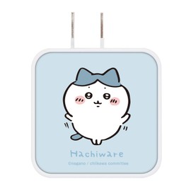 Gourmandise CK-03B Chiikawa USB to USB Type-C AC Adapter Hachiware
