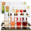 D'Eco Wine Tasting Flight Sampler Boards (2 Pack)- Set Includes