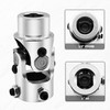 GLOCRORET 3/4” Round X 1" DD Steering Universal Joint Chrome,